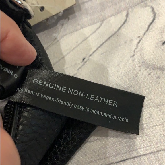 Reaction Kenneth Cole Black Mini Satchel - Picture 10 of 10